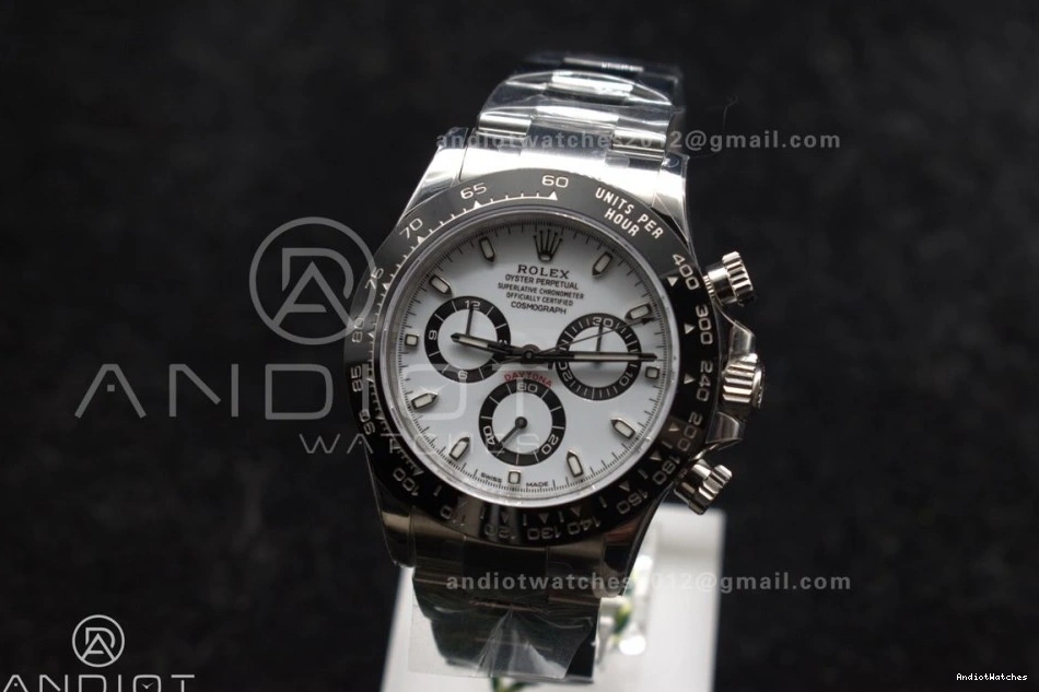 and SH Edition ZF 739 Case Daytona White 904L 116500 Dial Bracelet Best Breathable SS 1:1 0126